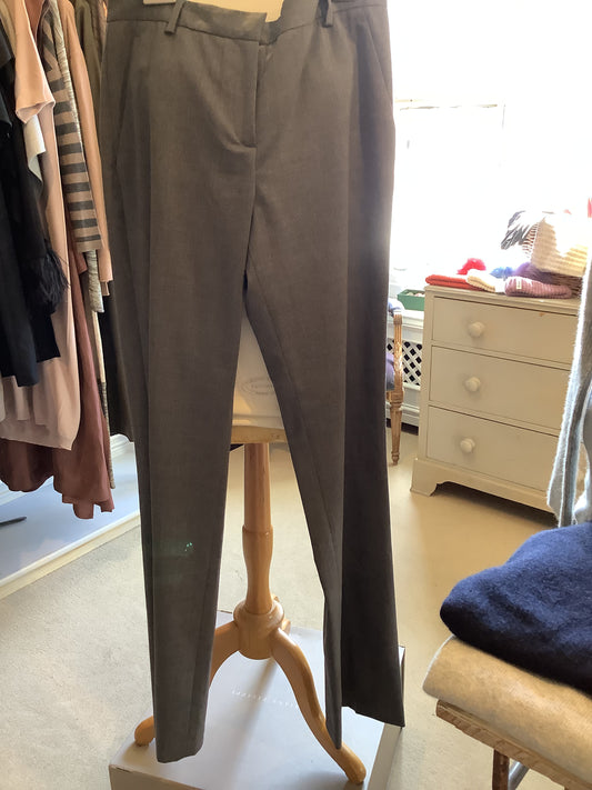 Fabiana filippi Grey Wool Trousers
