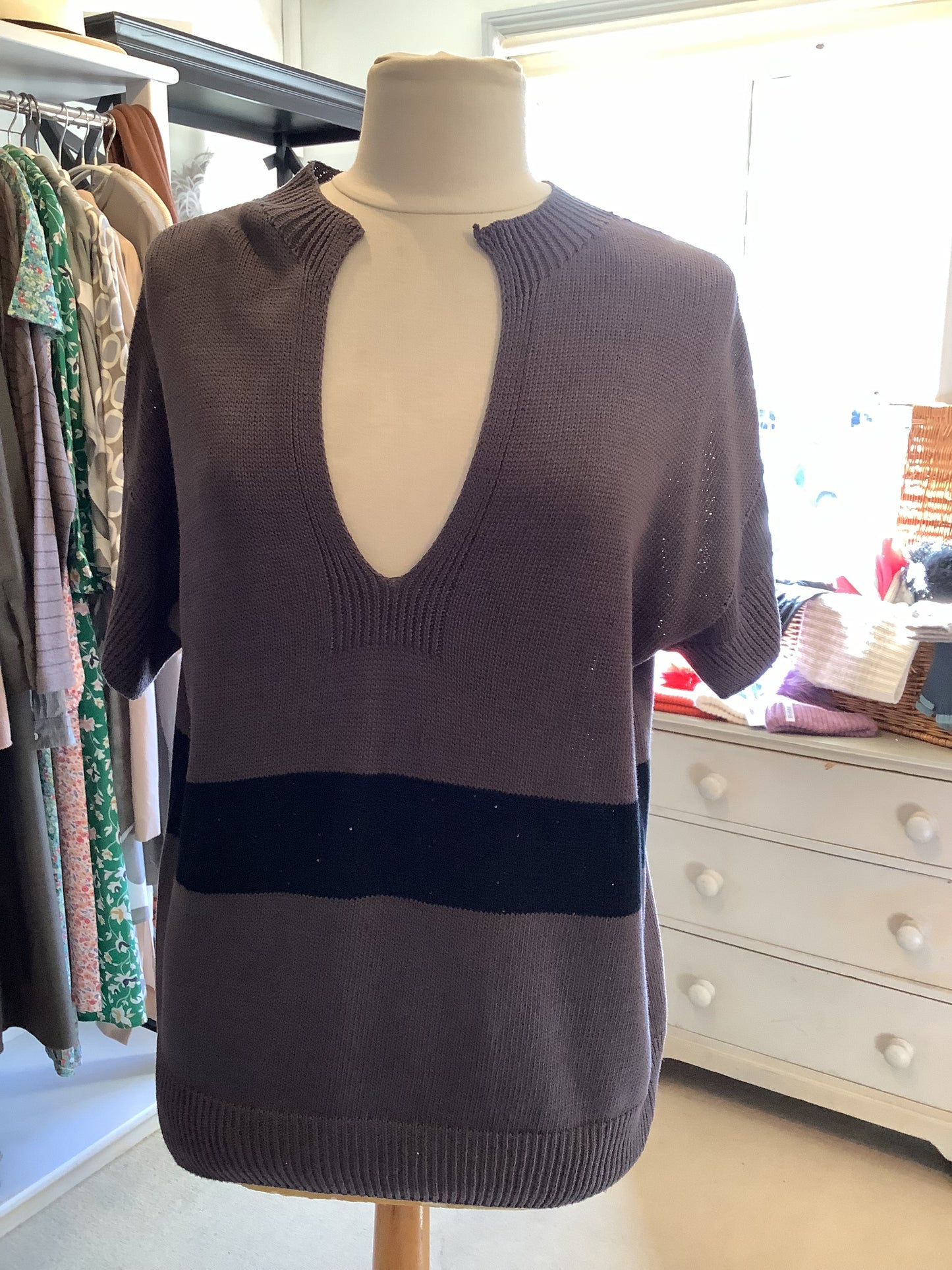 Fabiana Fillippi Cotton Knit Top