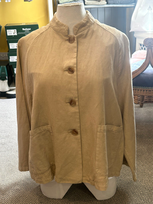 Rosso35 Linen Blend Jacket