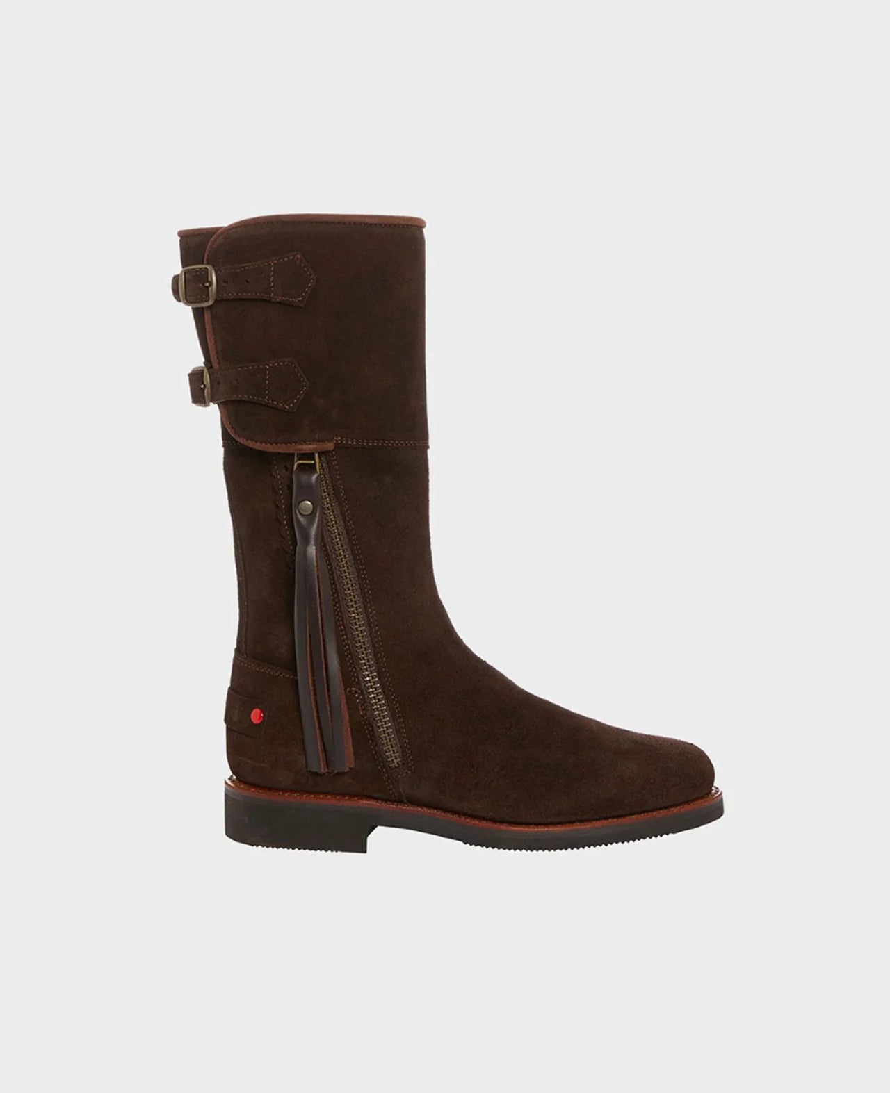Really Wild suede biker boot