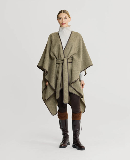 Really Wild Katherine belted Cape