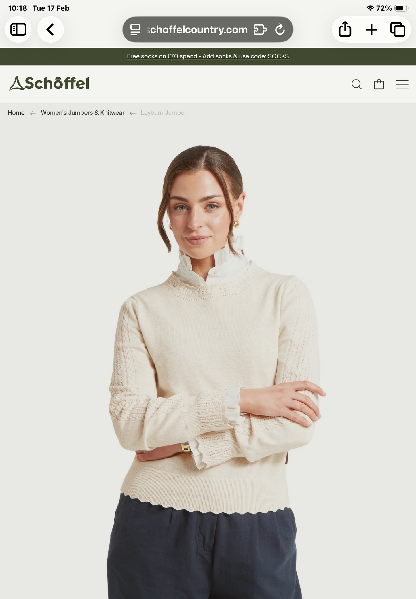 Schoffel Leyburn jumper