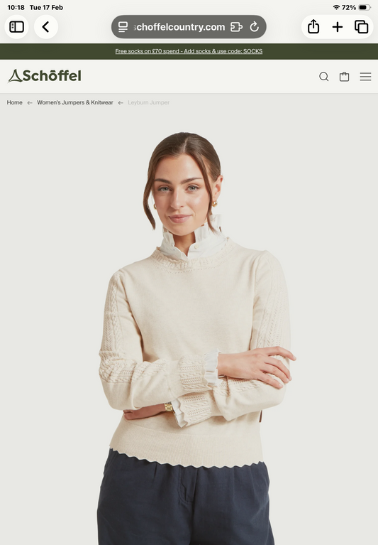 Schoffel Leyburn jumper