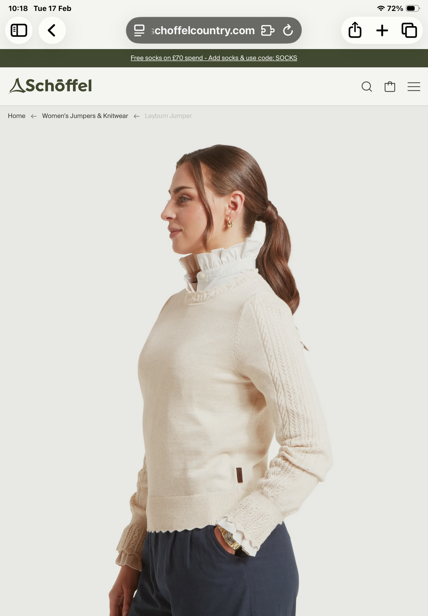 Schoffel Leyburn jumper