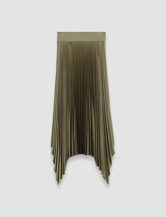 Joseph Knit Weave Plissé Ade Skirt