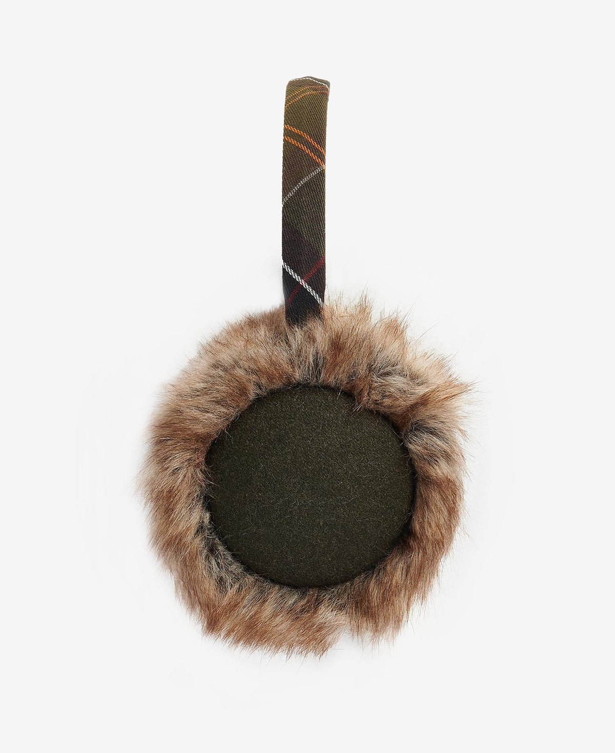Barbell Faux-Fur Ear Muffs