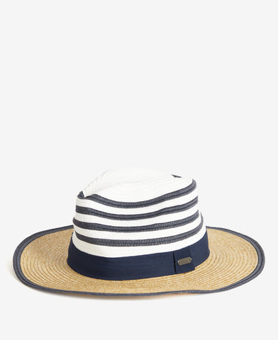 Barbour kenimore Fedora Navy/Ecru Hat