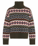 Barbour Helen Fair isle Roll Neck Jumper