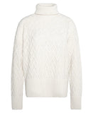 Barbour Cable-Knit Roll-Neck Jumper