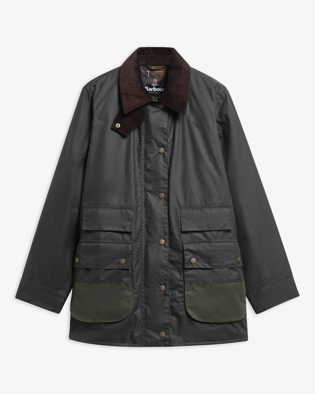 Modern Border Waxed Jacket