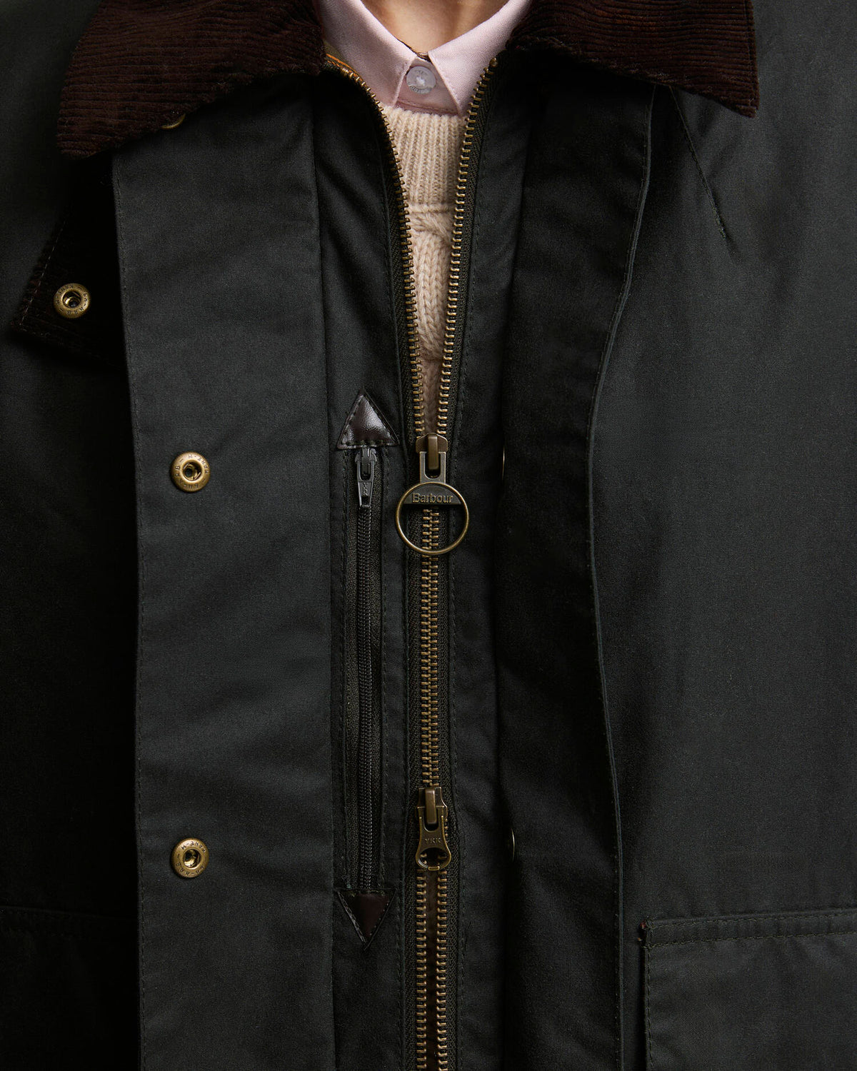 Modern Border Waxed Jacket