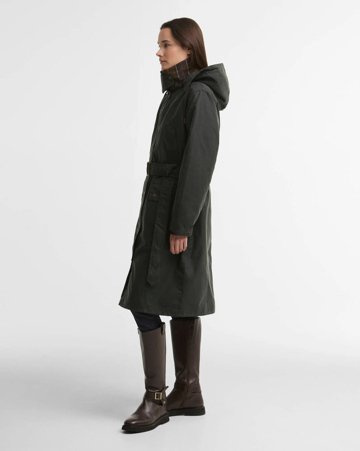 Antoinette Waxed Trench Coat
