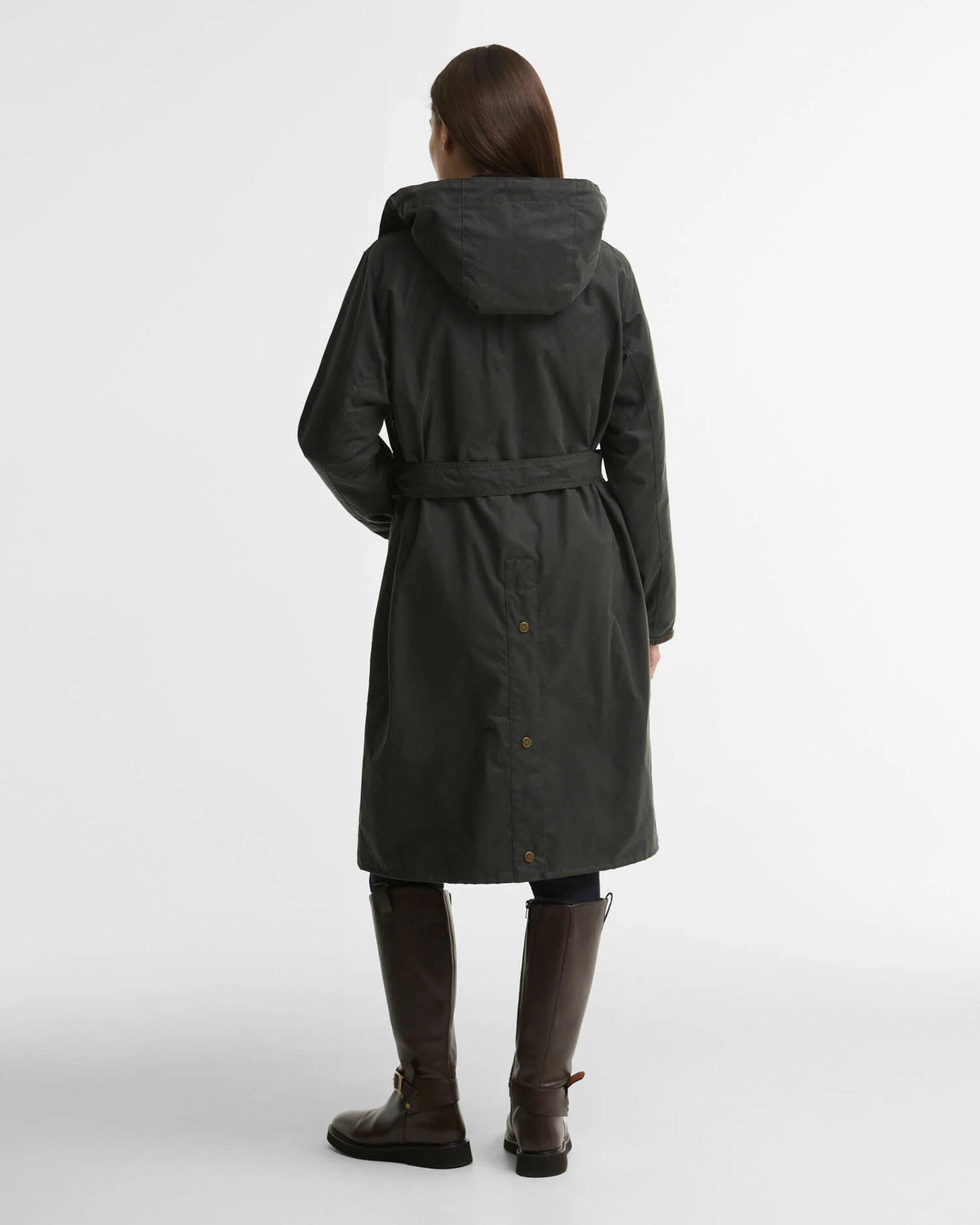 Antoinette Waxed Trench Coat