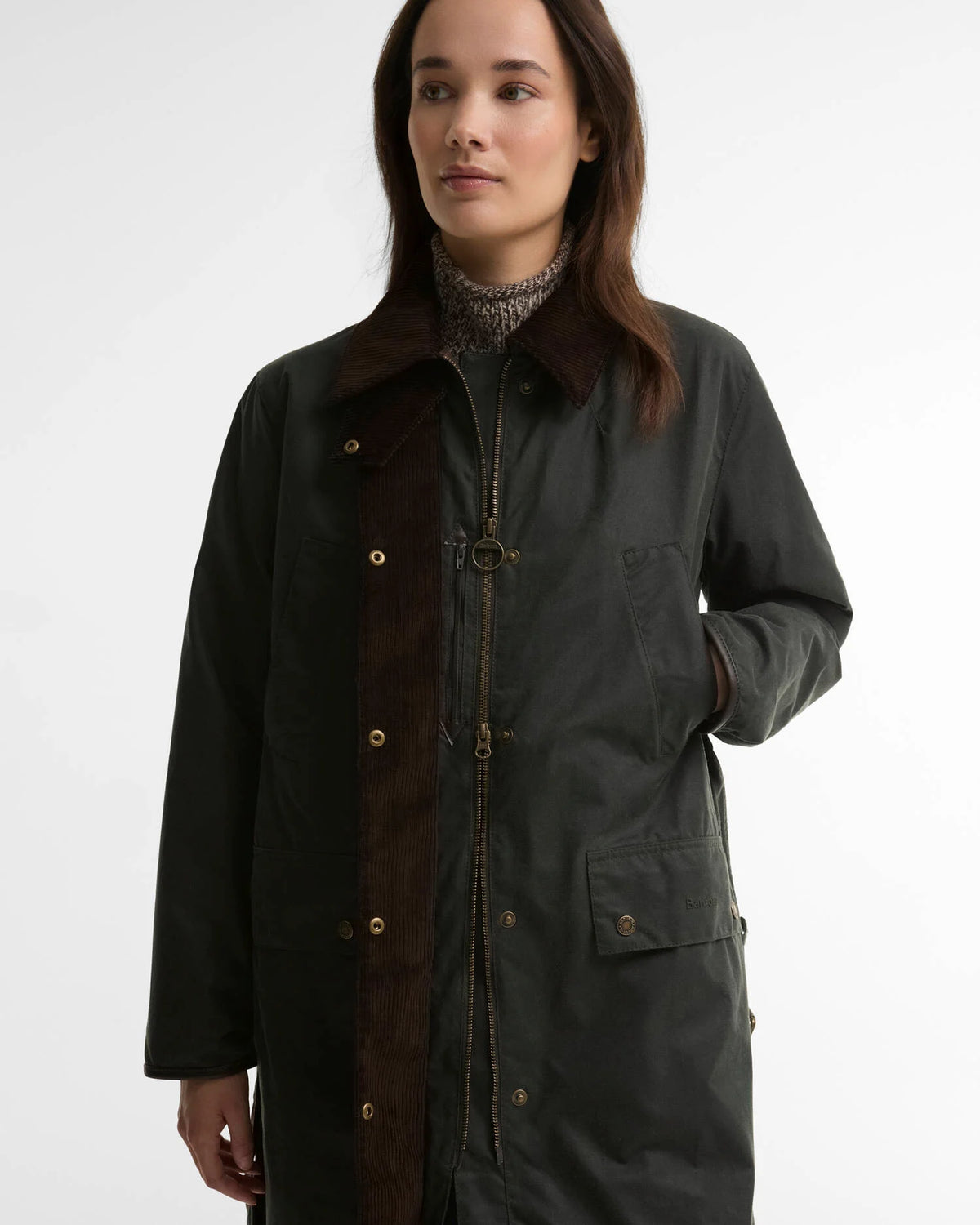 Antoinette Waxed Trench Coat