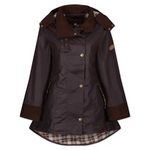 Welligogs Louise Mahogany Wax Coat