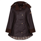 Welligogs Louise Mahogany Wax Coat