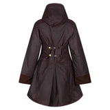 Welligogs Louise Mahogany Wax Coat