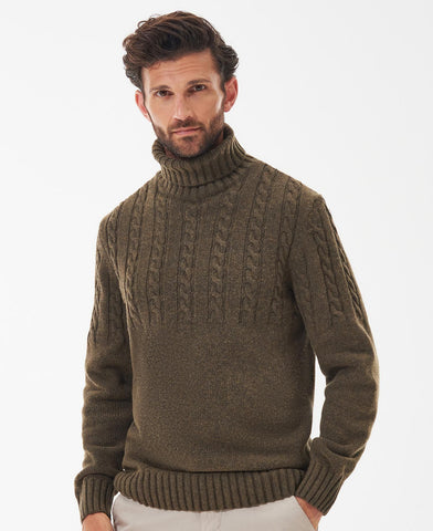 Barbour Duffle Roll Neck Sweater