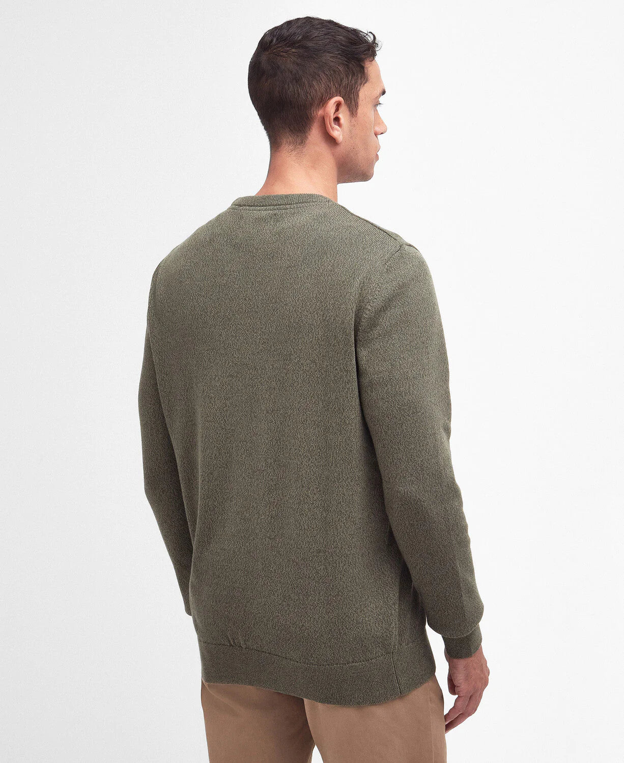 Barbour Whitfield Crew Olive