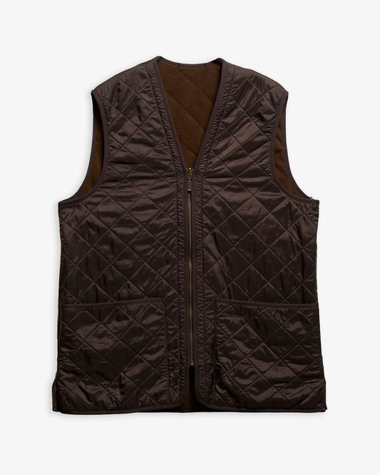 Barbour Polarquilt Waistcoat/ Zip in Liner