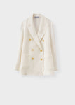 Rosso35 Linen  White Jacket N1696a