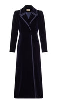 Guinea Isla Velvet Dress Coat