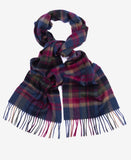 Barbour Wool and Cashmere Tartan Scarf
