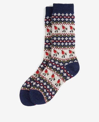 Barbour Fair isle socks