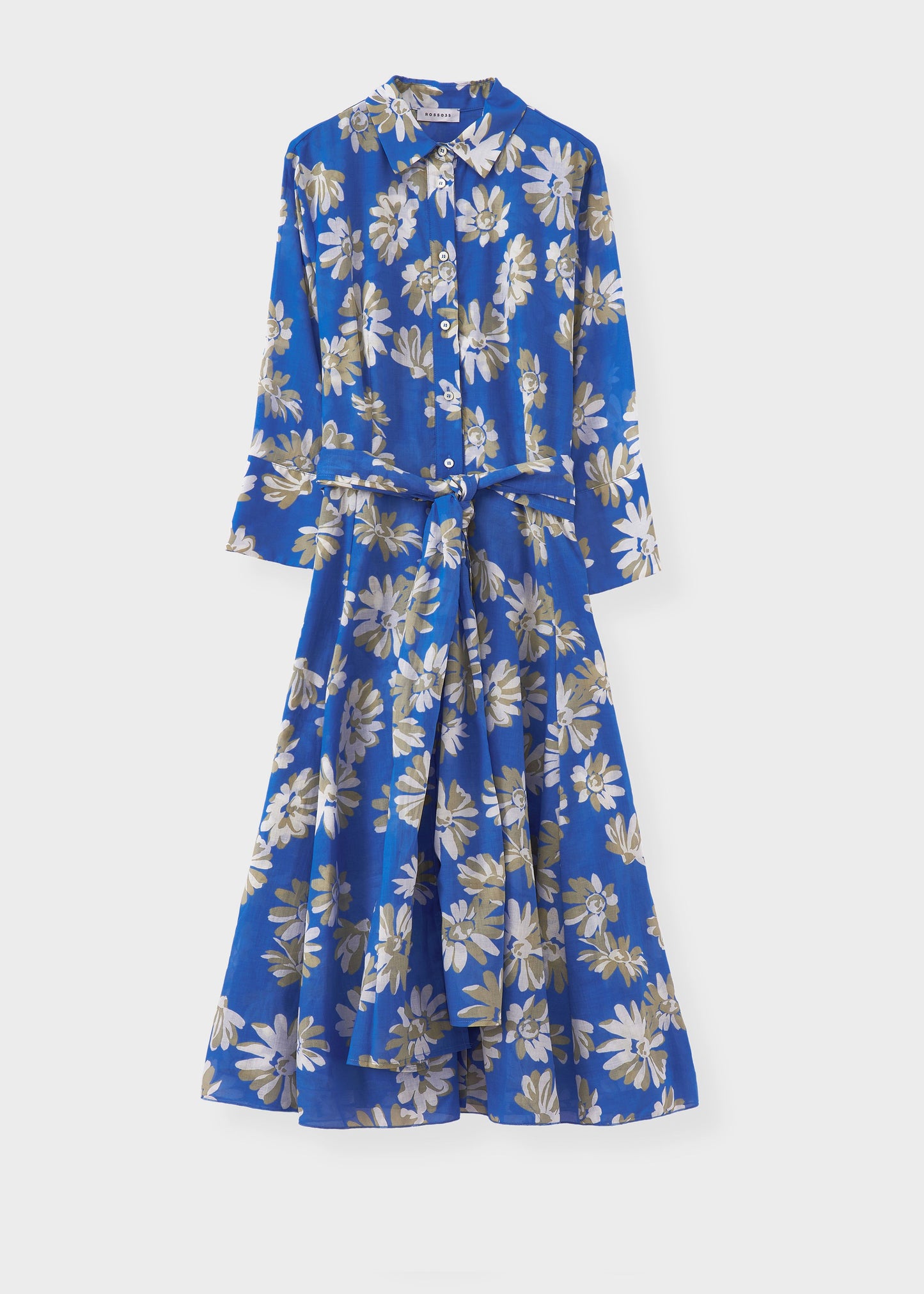 Rosso35 Blue Flower Dress S6635