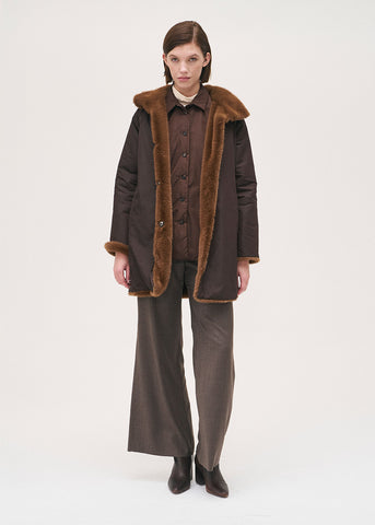 Rosso35 Reversible Coat S7144A
