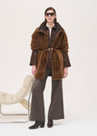 Rosso35 Reversible Coat S7144A