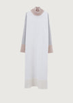 Rosso35 Turtleneck Color Block Dress S7311MG