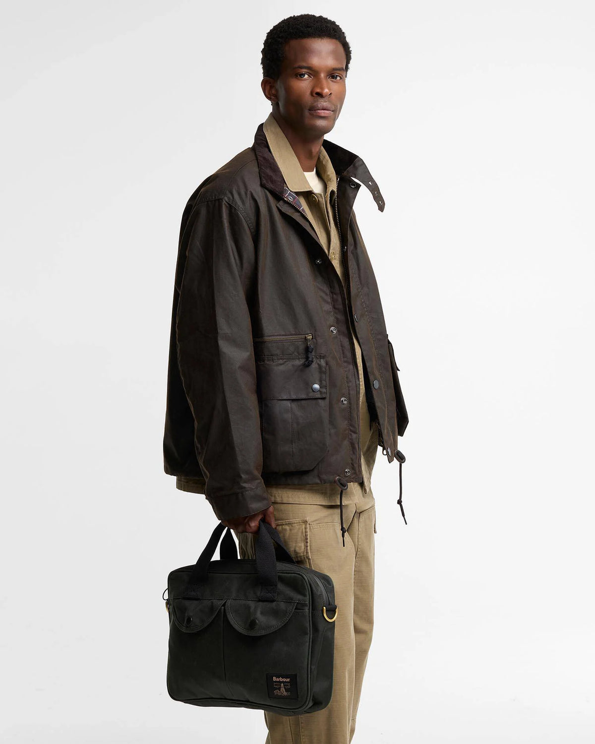 Field Wax Laptop Crossbody Bag