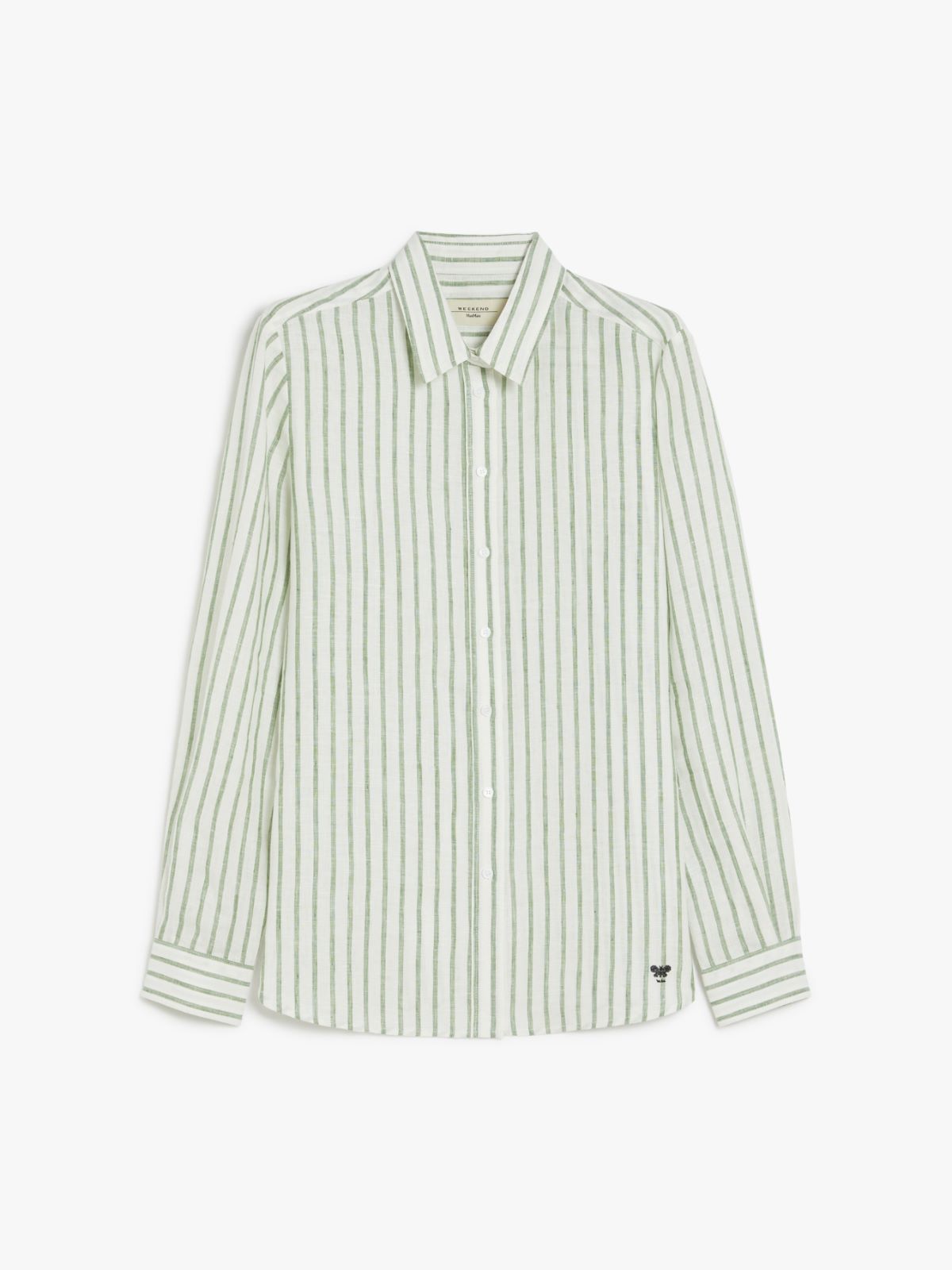 Maxmara Weekend Striped Linen Shirt