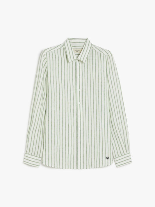 Maxmara Weekend Striped Linen Shirt