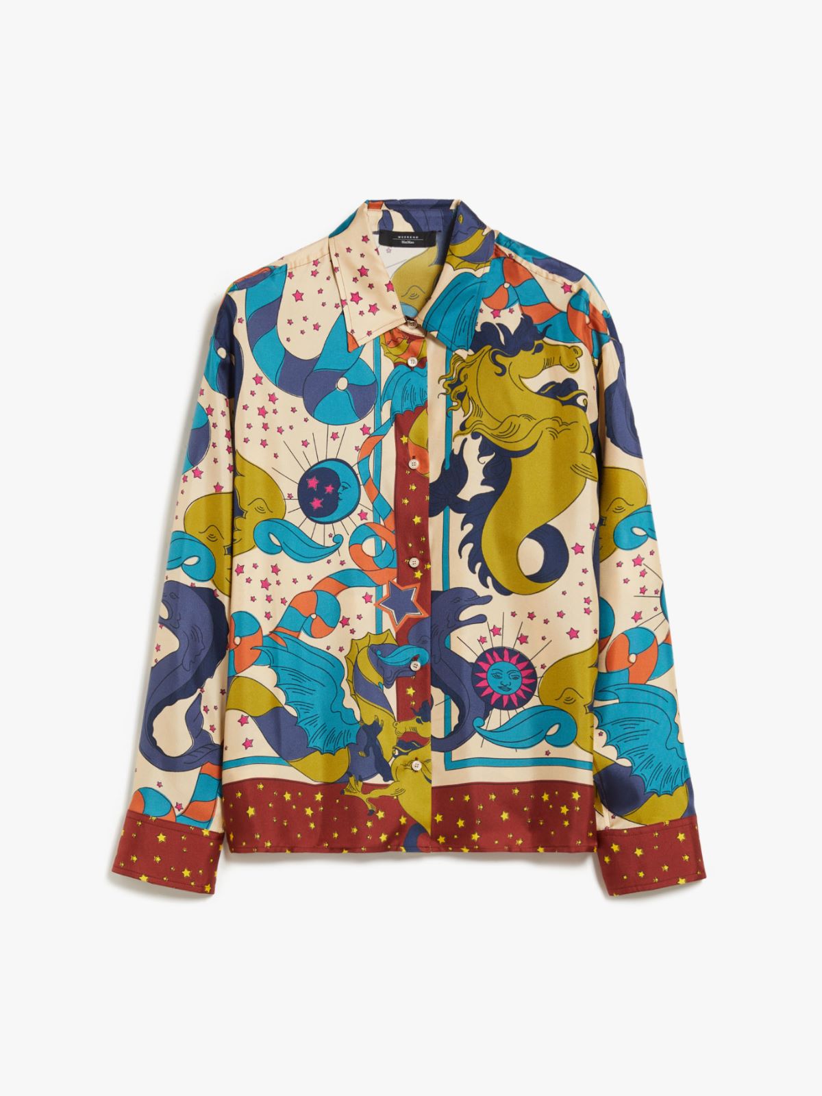 Maxmara Weekend CAIO Printed Silk Shirt