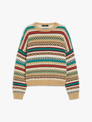 Maxmara Weekend Novara Jacquard-patterned Jumper