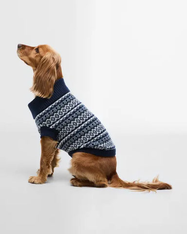 Barbour Marlow Fair Isle Dog Jumper