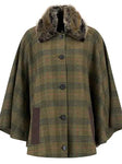 Barbour Flax Lily Wool Cape