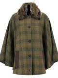 Barbour Flax Lily Wool Cape