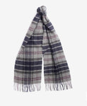 Barbour Wool and Cashmere Tartan Scarf