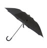 Charles Buyers Black Crook Handle Mini Folding Umbrella