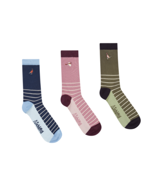 Schoffel Women's Bamboo Socks (Box of 3)