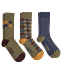 Schoffel Men's Bamboo Socks (Box of 3)