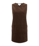 Schoffel Sage Cord Pinafore Dress