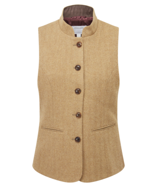 Schoffel Millport Tweed Nehru Waistcoat