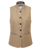 Schoffel Millport Tweed Nehru Waistcoat