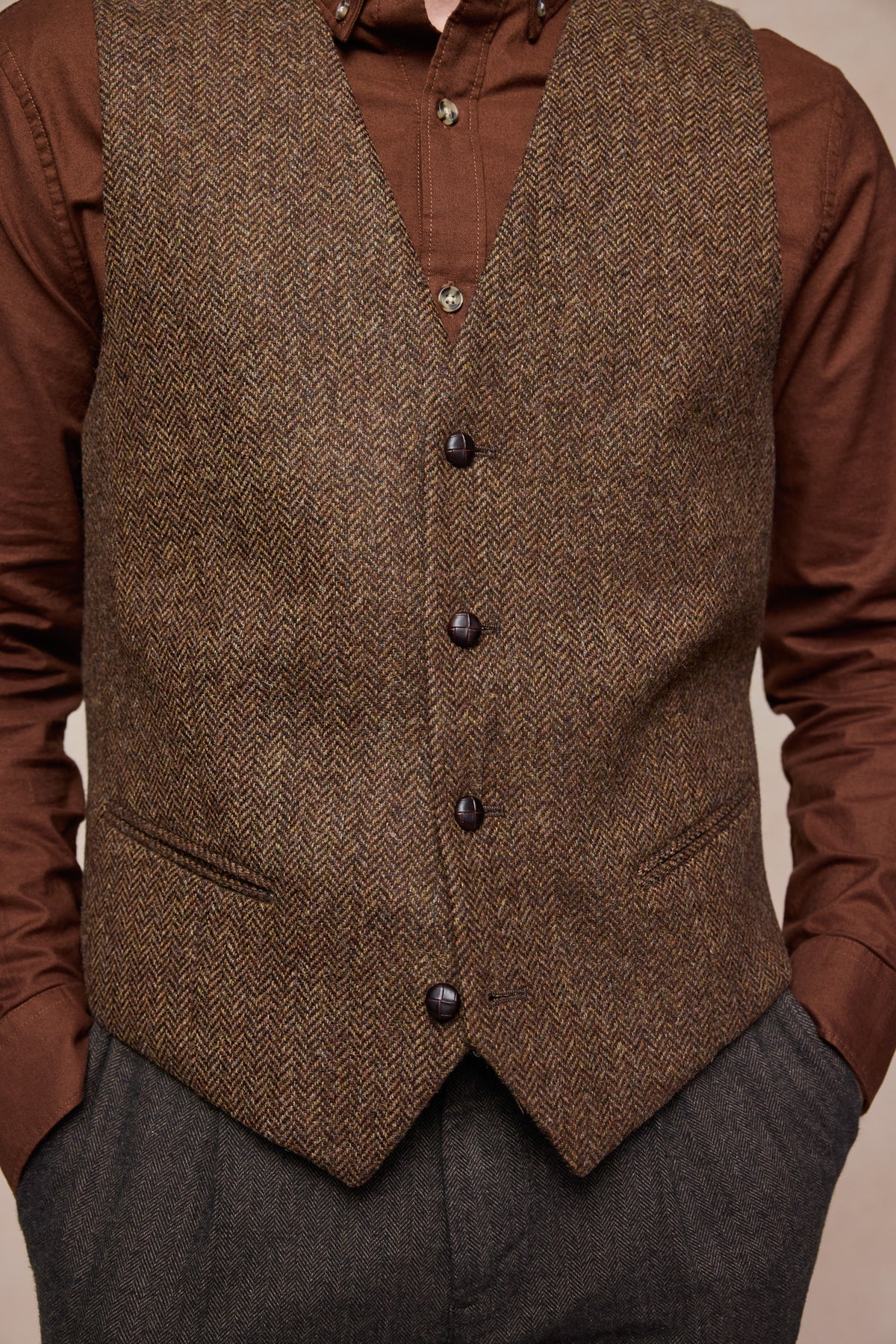 Dara Tweed Waistcoat