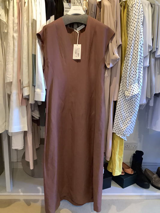 Fabiana Filippi Brown Dress  Sasher ABD273W206