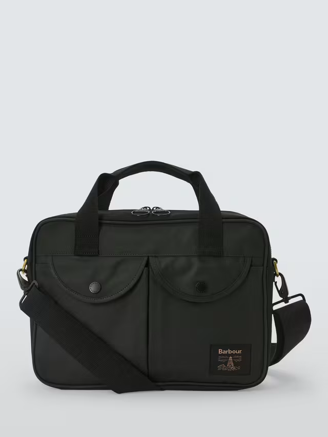 Field Wax Laptop Crossbody Bag
